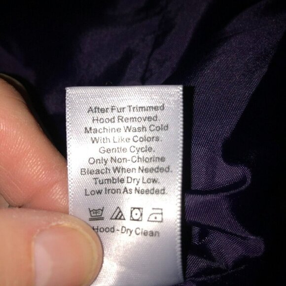 Coldwater Creek Womens Size XS 4 6 Purple Full Zip Front Pockets Puffer Vest - Picture 8 of 8